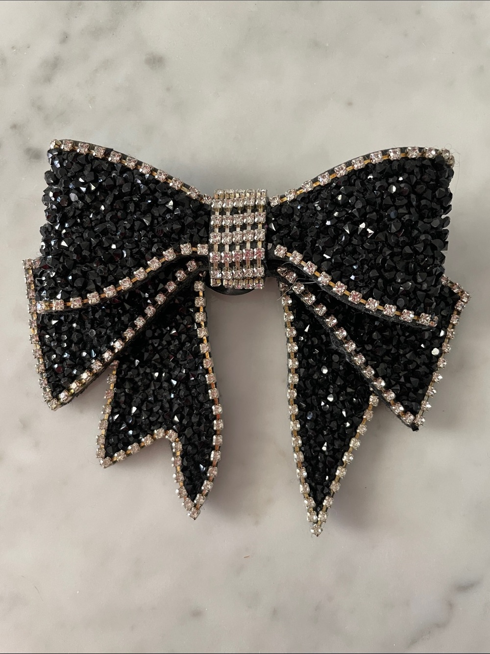 Bow tie brooch